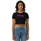 EzPanda™ Women's Organic Crop Top (Alternate Name + Tagline)