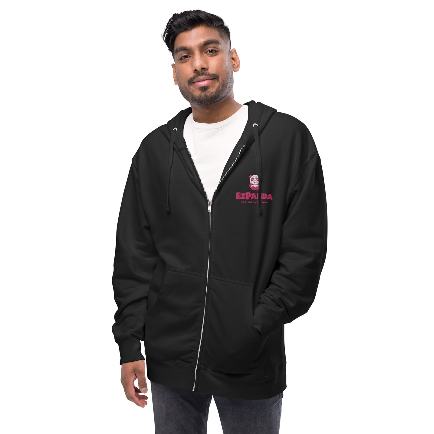 EzPanda® Unisex Classic Fleece Zip Up Hoodie (Alternate Logo - Toronto)
