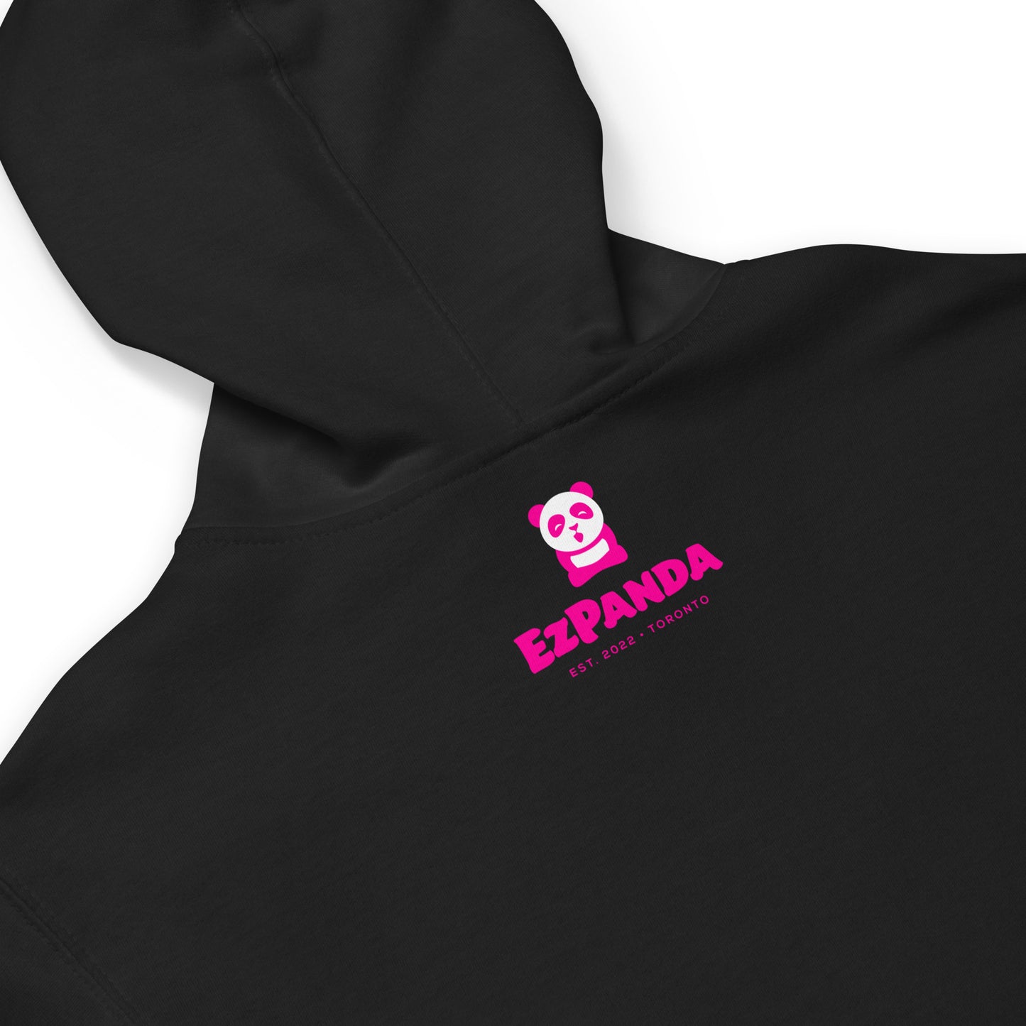 EzPanda® Unisex Classic Fleece Zip Up Hoodie (Alternate Logo - Transparent White)