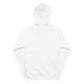 EzPanda® Unisex Classic Fleece Zip Up Hoodie (Original Logo - Transparent Black)