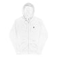 EzPanda® Unisex Classic Fleece Zip Up Hoodie (Original Logo - Transparent Black)