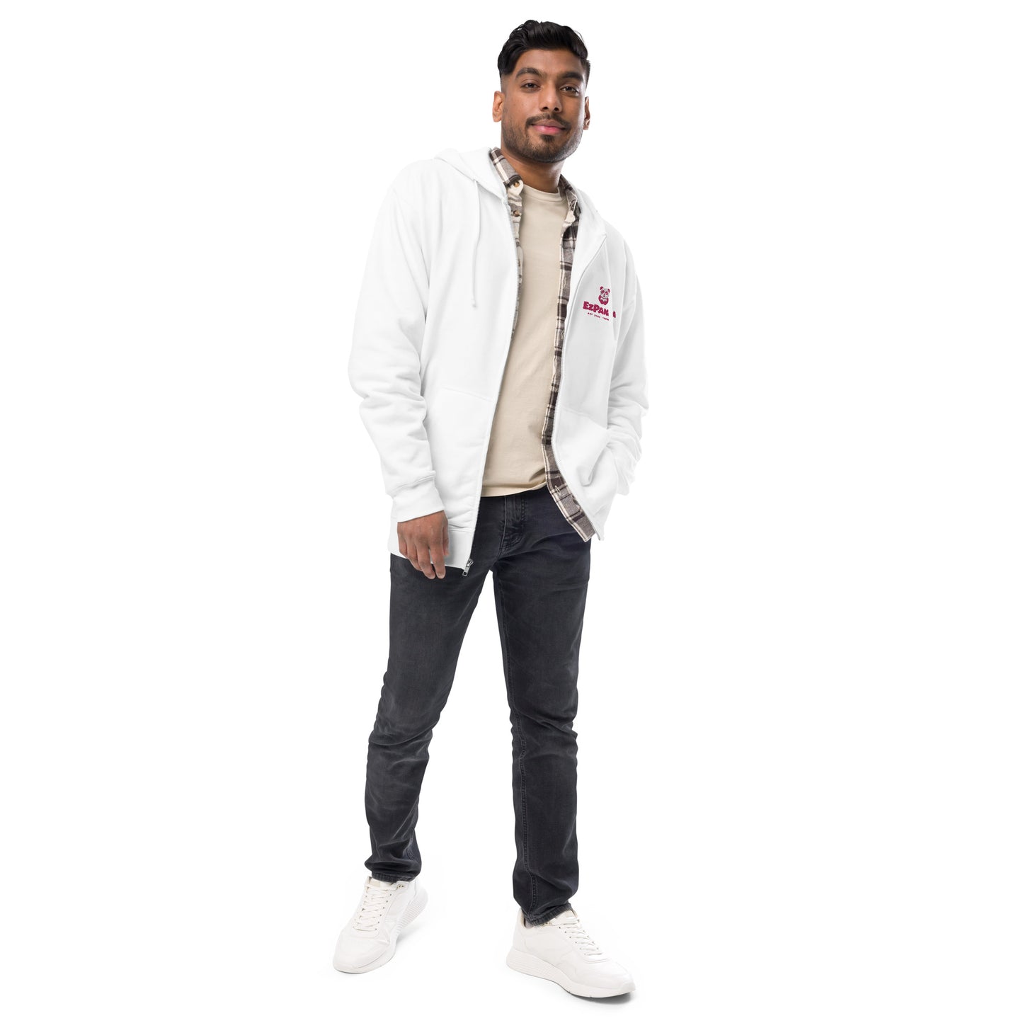 EzPanda® Unisex Classic Fleece Zip Up Hoodie (Alternate Logo - Toronto)
