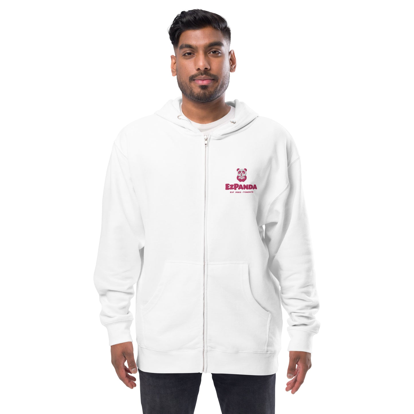 EzPanda® Unisex Classic Fleece Zip Up Hoodie (Alternate Logo - Toronto)