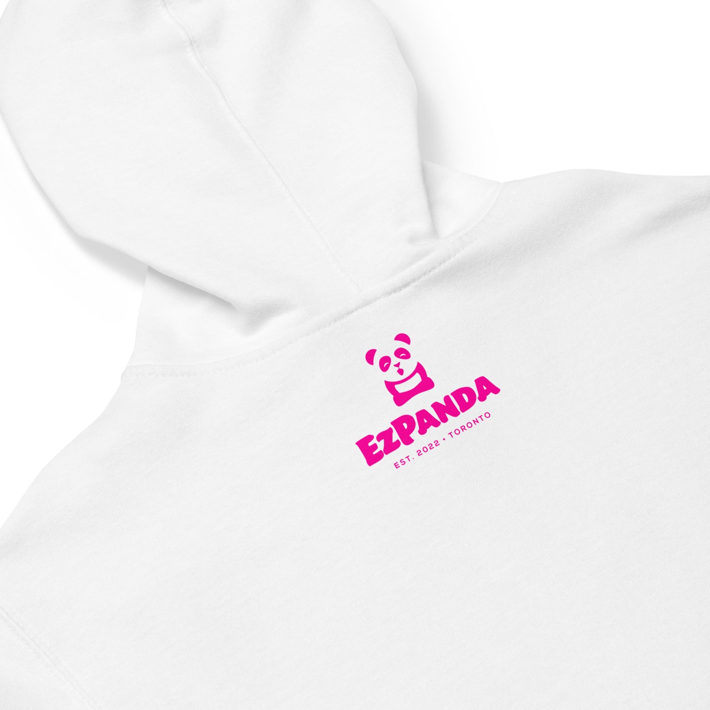 EzPanda® Unisex Classic Fleece Zip Up Hoodie (Original Logo - Transparent Black)