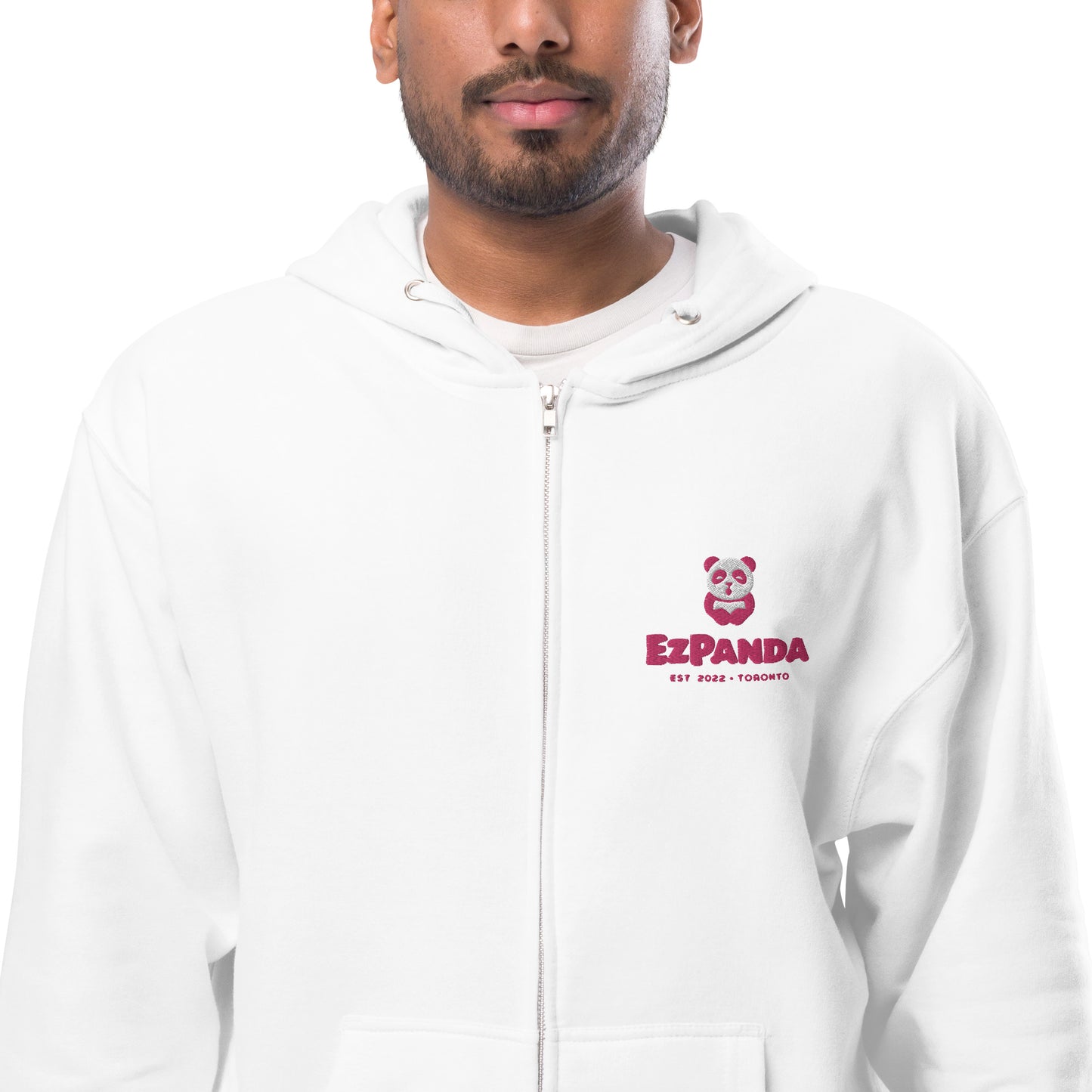 EzPanda® Unisex Classic Fleece Zip Up Hoodie (Alternate Logo - Toronto)