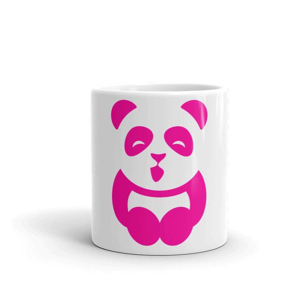EzPanda® Classic Coffee Mug (Alternate Logo - Transparent Pink)