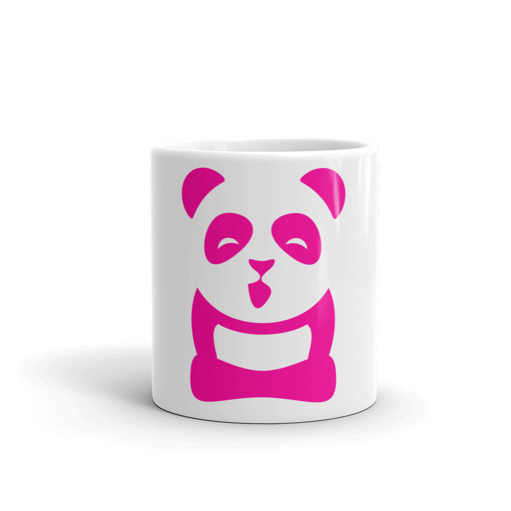 EzPanda® Classic Coffee Mug (Original Logo - Transparent Pink)