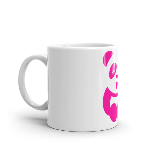 EzPanda® Classic Coffee Mug (Alternate Logo - Transparent Pink)