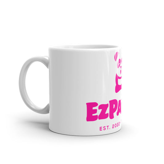 EzPanda® Classic Coffee Mug (Original Logo - Transparent Pink - Toronto)