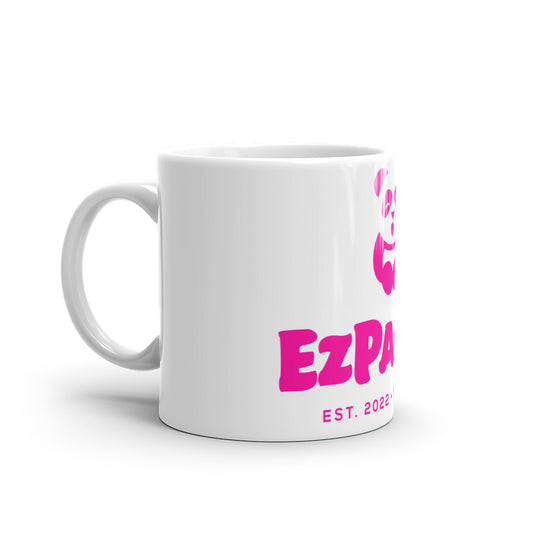 EzPanda® Classic Coffee Mug (Alternate Logo - Transparent Pink - Toronto)