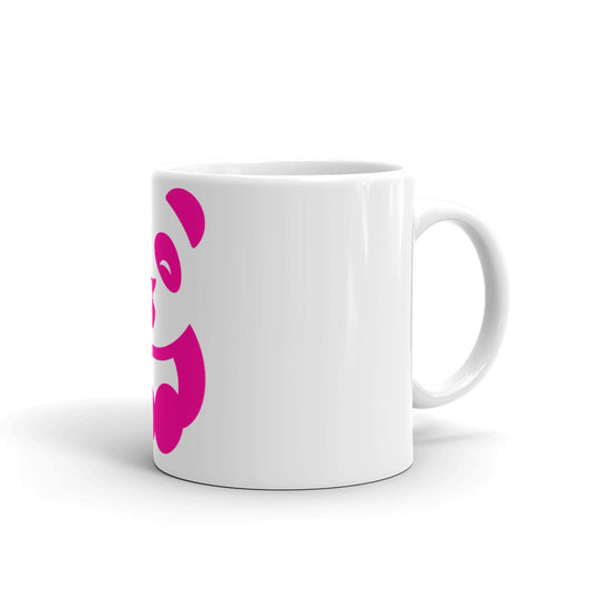 EzPanda® Classic Coffee Mug (Alternate Logo - Transparent Pink)