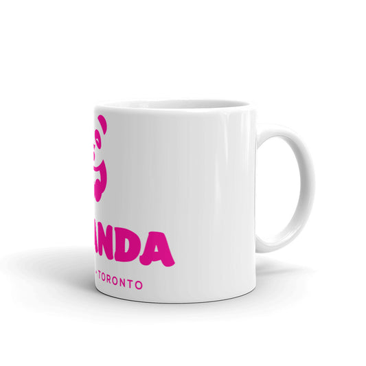 EzPanda® Classic Coffee Mug (Alternate Logo - Transparent Pink - Toronto)