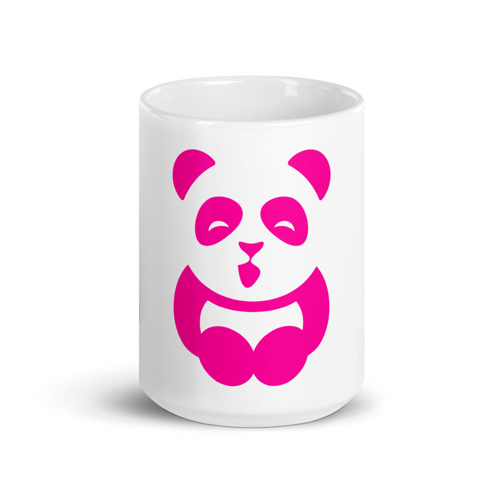 EzPanda® Classic Coffee Mug (Alternate Logo - Transparent Pink)