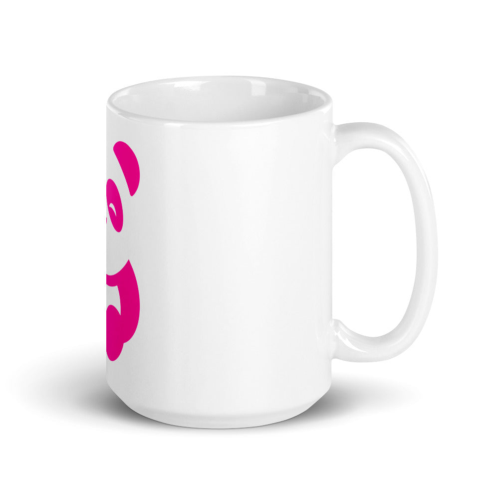 EzPanda® Classic Coffee Mug (Alternate Logo - Transparent Pink)